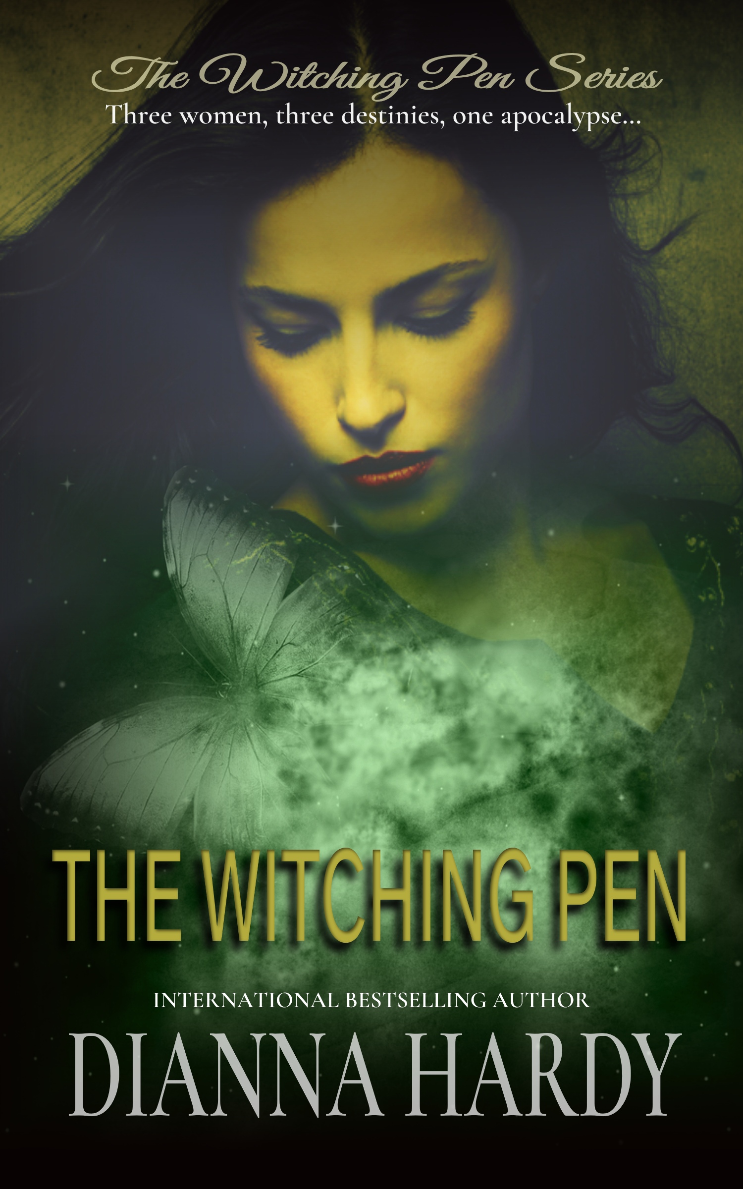 Book cover of The Witching Pen, by Dianna Hardy